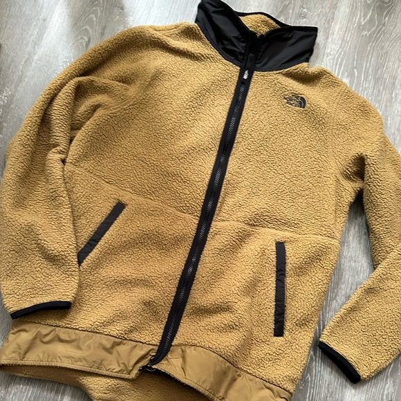 The North Face Dull Zip Fleece Teddy Sweater - Picture 2 of 5